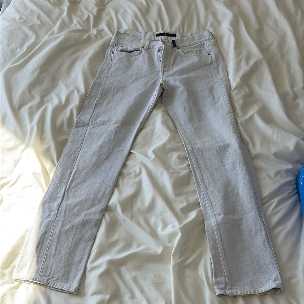 Stone Island Light Gray Men Pants